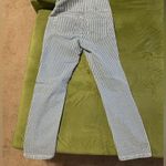 Y2K Nobo Blue Pinstripe crop jeans Size 2 Photo 3