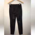 Free People  Women's Midnight Black Faux Suede Skinny Pants Size XS Photo 3