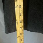 Madewell  Mockneck Puff Sleeve Knit Top Cracked Black Pepper Sz XS Photo 7