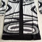 Analili  Monochrome Long Sleeve Dress Photo 3