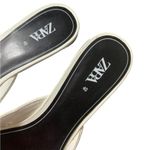 ZARA  quilted flats‎ white mules slides summer 9/40 Photo 1