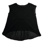 Forever 21 Crewneck Cap Sleeve Tunic Blouse Size XL Lightweight Party Minimalist Photo 0