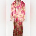 Vanity Fair Rare 1960s-70s Dressing Gown Button Dress Robe Sz 14 Photo 1