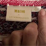 Maeve  Anthropologie Women's Size SP Lilyana Tiered Boho Tunic‎ Blouse Top Silk Photo 7