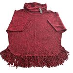 New Directions open stitch Sweater size M Red Size M Photo 4