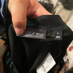 NWT NY&COMPANY FLORAL OFF SHOULDER BLOUSE Black Photo 2