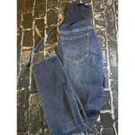 Motherhood  Maternity Belly Fit Jeans, Indigo Blue, Skinny Leg, Size L, NWT Photo 1