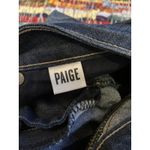 Paige  Jeans Women’s Size 27 Straight Dark Wash Premium Denim Photo 3