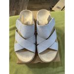 Vionic ‎ Women's Uptown Sunset Wedge Sandal Blue Size 7.5 Photo 1