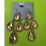 Simply Vera Wang Chandelier Earrings Silver Costume Jewelry Glam Holiday Photo 0