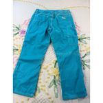 Polo Jeans Co Ralph Lauren Bright Blue Cargo Pants Women's Size 6 Workwear Photo 1
