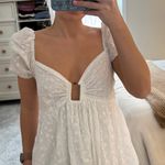Lulus White eyelet mini dress  Photo 2