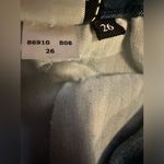 7 For All Mankind  b(air) denim the ankle skinny frayed size 26 Photo 7