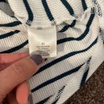 Alya Navy‎ striped shirt.  size XS Photo 3