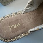 Toms  Espadrille Wedge Sandals Platform Slides Neutral‎ Casual Women's Size 7.5 Photo 6