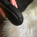 Steve Madden EDITION BLACK SUEDE RED ROSE ANKLE HEEL BOOTIES Photo 35