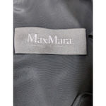 Max Mara Black Cap Sleeve 14 Sheath Dress Midi Length Made in Italy Size 14P Photo 3