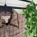 Marsh Landing Vintage VTG  Cropped Plaid Wool Blend Vest size S Small Photo 7