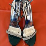 Cape Robbin  Green Heels with Rhinestone Accents Photo 6