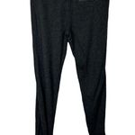 Vince Woman's size 0 Gray Joggers pants with Faux leather trim detail Photo 5