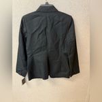 Identity by Lord & Taylor Women Size 6 Black Business one button black blazer‎ Photo 4