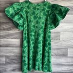 ZARA  Emerald Floral Dress Photo 4