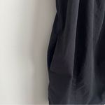 Everlane Paper Bag Dress Black Cotton Mini Pockets Neutral Casual summer Medium Photo 6