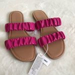 Old Navy New  ruched two straps flat sandals, women size 7.5 Photo 7