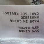 Christian Sirianio Christian Siriano Black and White Floral Blouse Photo 7