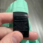 EXPRESS Light Blue Aqua Sheer Overlay Pull-On Maxi Skirt Size S Photo 5