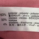 ZARA NEW Salmon Pink Viscose Blend Cropped Pants Size 6 Photo 12