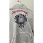 Zadig & Voltaire  Spencer Hooded Cotton Graphic Print Sweatshirt Photo 6