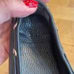 Tory Burch  Black Leather Moccasins Photo 5