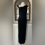Simon Miller Asymmetric Wide Rib Maxi Dress in Black, Size L New w/Tag Black Size L Photo 6