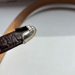 Brighton Belt Brown Leather Medium 3 Dangle Charms Heart Horseshoe Cross B10078 Photo 4