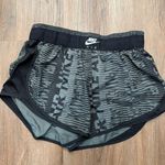 Nike  Air Women's Running Shorts Gray Athletic Lettering L Large Photo 0