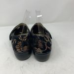 Alegria  Printed Nubuck Slip-On Shoes Lauryn Metalic Foil Black EU 37 Photo 3
