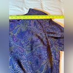 Koret Paisley Dress with embroidered Blazer set size 18 Purple Photo 8