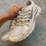 Nike Free Run Sneakers White Size 8 Photo 5