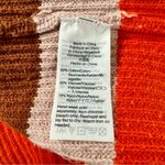 Madewell  Patch Pocket Pullover Long Sleeve Knit Sweater Striped Medium M Photo 6