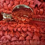 Kate Spade  New York x Target Red Raffia Bow Tote Bag NWT Photo 9