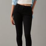 American Eagle  Women Black Curvy High Rise Jegging Jeans Dream Stretch size 2 S. Photo 0
