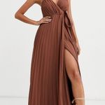 ASOS Brown Maxi Dress Photo 0