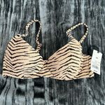Shade & Shore Zebra Print Swim top size 32B by shade shore Photo 0