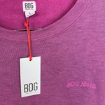 BDG Urban Outfitters Bubble Hem Long Sleeve Drawstring Top Shirt Tee Cozy Lounge Photo 3