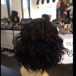 Human hair Bob Wig short curly wig Brown Photo 3