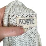 Rowie the Label Fae Knit Chunky Balloon Sleeve Sweater in Snow size XS/S White Photo 11