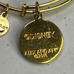 Disney Alex & Ani Mickey Mouse Santa Bangle Bracelet Holiday Charm Green Photo 4