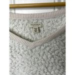 Sonoma Ivory Popcorn Textured V-Neck Sweatshirt Women's 2X Photo 4