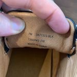 Frye Lena Black Leather Low Zip Oxford Sneaker Size 7 Photo 7